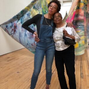 Amy Sherald Instagram - It’s my Mommaners birthday also known as The Geraldine also known as The General. My favorite thing about looking in the mirror now at 47 is seeing her face in my face.  I reflect about her 47 year old self  and think about myself now at the same age.  She is such an amazing woman.  So grateful for all she pours into our family.  Today is also my heart transplant birthday.  So on this day my gratitude to have my life extended to be able to wish her a happy birthday always stands at attention to my donor Kristins family. 👩🏼‍🤝‍👩🏽#adventuresofkristinandamy #hearttransplantrecipient #birthdaygirls