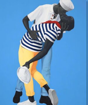 Amy Sherald Instagram - The World We Make Opening to the public Oct 12 @hauserwirth London 🫶🏽 Title: For Love and For Country