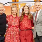 Amy Smart Instagram - Had the pleasure of going on Drew’s show! On tmrw! She truly has a heart of gold and Danny and I got to be silly together! Ross is the loveliest @thedrewbarrymoreshow @dannyseomag