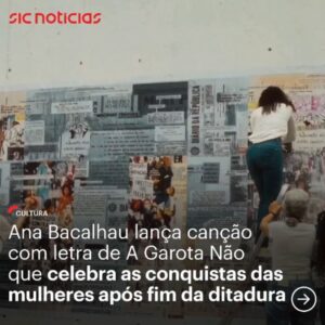 Ana Bacalhau Instagram - Ana Bacalhau lançou um novo single, "Por Nos Darem Tanto”, uma homenagem às mulheres do 25 de Abril. 

Celebrar a liberdade, a par com a conquista de direitos pelas mulheres portuguesas após a ditadura, marca o ritmo do novo tema, que conta com a letra de A Garota Não.

Veja a reportagem completa através do link na bio.

#anabacalhau #musica #cultura #liberdade #garotanao #mulheres #democracia #25abril #voto #25deabril #portugal #video #sicnoticias