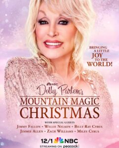 Ana Gasteyer Instagram - THIS RIGHT HERE IS WHY WE DREAMBOARD, gang!! Another year, another Christmas Blessing!!! This time in the form of MS. DOLLY PARTON, can you even??? The most gracious, generous supertalent I have ever met. A delight, an inspiration, a radiant shining star. Her darling Christmas movie airs tomorrow night at NBC, and I have the privilege of portraying the head of the network on which the movie within a movie airs. Also we got to go to Dollywood which was an unbridled week of roller coasters and butter.  Just like the holidays! In summary, #Christmas! #Dolly! #NBC! #FemaleNetworkPresidents!  WHAT’S NOT TO LOVE?!?!? 

Watch Dolly Parton’s Mountain Magic Christmas Thursday, Dec. 1 at 8p on 
NBC, and streaming on Peacock. #nbc