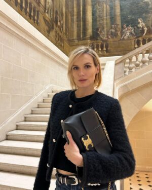 Ana Girardot Instagram - 🤍 Celine

#celinevictoire 
#celinebyhedislimane