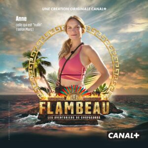 Ana Girardot Instagram - Je suis sûr que Marc est très excité de me retrouver dans cette grande aventure de des aventuriers de Chupacabra! 
Le flambeau ça commence lundi 23 mai à 21h sur @canalplus !!! Be ready! 🌴
@laflamme