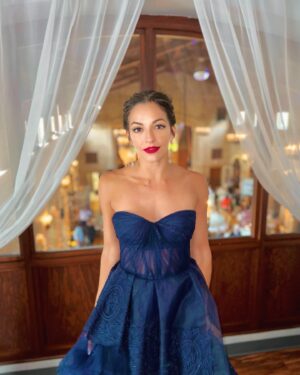 Ana Villafañe Instagram - Real talk: this one hit deep. Here’s a tiny paraphrased version of my acceptance speech which was most definitely not under three minutes…

I was a nineteen year old, broke, college student- absolutely desperate for an acting job- when I was asked to change my last name because Villafañe wasn’t palatable.

I (still) have absolutely no interest in being palatable.
 
There’s a specific comfort in having a sense of belonging. It allows for real freedom. And at the end of the day, isn’t that what the ‘American Dream’ is based on? The freedom to be. The freedom to express. The freedom to walk down the street regardless of the color of your skin or the languages you speak or the thickness of your accent or who you love or how you identify etc — and to make it home safely.

Sometimes it’s really hard not to be discouraged. Every day is image after image, headline after headline. I overthink, I over—feel, I over—care, and sometimes I feel completely helpless.

But to be recognized in the capital, accepting this award and celebrating latin excellence in the arts gives me hope. That is what happens when you give people the license to be exactly themselves.

Gracias @teatrogala 
Gown by @gustavocadile