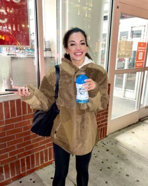 Ana Villafañe Instagram - ERRONEOUS brb swipe to see me ugly-cry at CVS.

Dream project, dream role, dream team. Love you all #BadMonkey