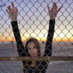 Ana Coto Instagram - recientemente ☁️☁️☁️ 1 & 2. gia moment & my reality in rapid succession 3. what’s on my feet 4. me and my kids 5. rosalia’s motomami is the best show out there right now. 6. a pic of @mmonicalek @rosalia.vt and me don’t just take my word for it 7. coping skills 8 & 9. pink skies and skating beneath them 💕