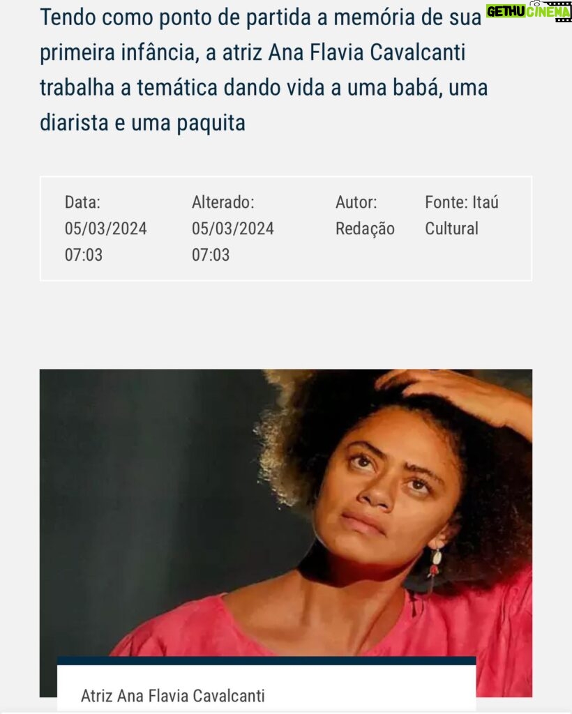 Ana Flavia Cavalcanti Instagram - O que é conforto pra você? Conforto pra mim é estrear no @itaucultural essa peça coração com minha mãe @val.cavalcanti.988 ao meu lado. Hoje as 20h. Sexta e sábado as 20h. Domingo as 19h. Temporada curtinha de 7 a 10/3. “Cheiro de gente rica é lavanderia de apartamento grande no bairro dos jardins. A roupa é lavada com amaciante Confort e seca em área de serviço com pouco sol”. Assessoria @rafaferro2020 💕🎤