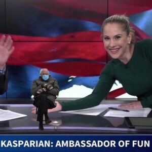 Ana Kasparian Instagram - Special thanks Destiny for this gem. #berniesandersmemes