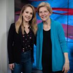 Ana Kasparian Instagram - Yesterday, @elizabethwarren came in for an interview on @theyoungturks and you should definitely check it out! 📸: @cassandrahanks