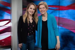 Ana Kasparian Instagram - Yesterday, @elizabethwarren came in for an interview on @theyoungturks and you should definitely check it out! 📸: @cassandrahanks