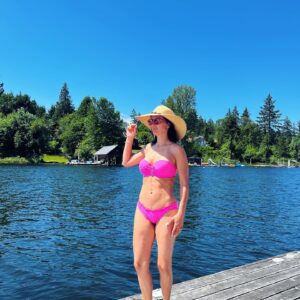 Ana La Salvia Instagram - Disfrutando un día de son en Canada 🇨🇦 
Besos a todos!!!