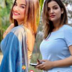 Anannya Biswas Instagram - একই রঙে ভিন্নরূপে অনন্যা। Indian or Western Challenge - Season 2 ❤️🥰 #IndianVsWestern #Challenge @iamanannyabiswas #VoteForTheFavouriteLookOfYourFavouriteStars