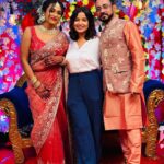 Anannya Biswas Instagram - Finally the tum tum happened, and they got hitched 😃 11.03.2024 Congratulations🥂🎊🍾 @dipika.ghosh.946 @suvendu5822 PS: @mitalysingh .. one more wicket down but I’m still the constant player standing 😜