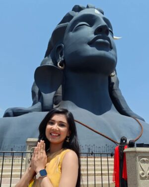 Ananya Dash Instagram - Adiyogi 🙏