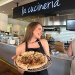 Anastasia Tsilimpiou Instagram - In the second photo I’m holding a pizza that I made. No joke. 😡