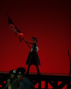 Anastasiya Meskova Instagram - Вчера, @bolshoi_theatre попрощался с замечательным спектаклем «Пламя Парижа»
15 лет назад мне посчастливилось быть одной из первых исполнительниц. Особая благодарность моему партнеру @vladislavlantratov , который меня тогда очень поддержал и придал сил и уверенности!
Классно мы тогда зажгли!
Большая благодарность постановщикам за доверие и эту возможность. Этот балет мы танцевали на пределах человеческих возможностей! Непростой первый акт, а уж последующие  безумные «баски», штурм и быстрое переодевание в пуанты и виртуозное классическое па-де-де в конце…. Помню как на премьере неподдельно текли слезы в финале… И как совершенно невозможно было уснуть после.
Всегда чувствовалась невероятная продержка артистов 🫶🏻
Спасибо всем, кто был рядом!
Всем партнерам и коллегам ❤️Этот непростой но очень  увлекательный период,
навсегда в моём сердце!

Фотографии Дамира Юсупова

#boishoitheatre #flameofparis #balet #anastasiameskova #bolshoiballet #большойтеатр #большойбалет