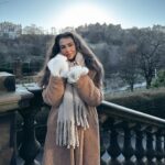 Andi Tóth Instagram - Birthday in Edinburgh💆🏽‍♀️🧥🧣☁️☂️