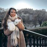 Andi Tóth Instagram - Birthday in Edinburgh💆🏽‍♀️🧥🧣☁️☂️