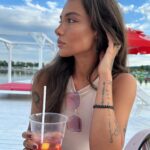 Andi Tóth Instagram - Chilling at @unicornbeach.hu 🦄