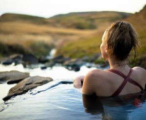 Andrea Boehlke Instagram - Will forever be thinking about this Iceland trip. It came at a time when I needed a break and I found myself feeling so free and happy. I will always cherish petting the beautiful Icelandic horses and chillin in the hot springs. Take 👏🏼 me 👏🏼 back 👏🏼 

📸 all pictures by the insanely talented @svenoreo