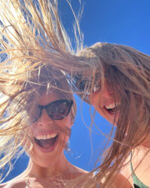 Andrea Boehlke Instagram - What a dream being able to film a travel series with my sister @saburii in Cabo! And randomly @mich_fitz was there at the same time and hopped in on the fun 💃🏻 Laughs were had, whales were watched, utvs were driven, gondolas were jumped. Can’t wait for you all to see it on @thedesignnetwork in a couple of months! 🌵🐳☀️ #SliceOf #Cabo
