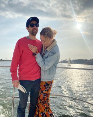 Andrea Bowen Instagram - It was my 🍯‘s birthday on Friday but we were too busy cleaning up after the 10 pizza doughs that exploded in our fridge to stop for an Instagram post. Kidding. Well no that did happen but we were actually just busy celebrating.⁣
⁣
Let’s just say that Josh was born and the world became a better, funnier and far more interesting place. Sure I am biased but those of you on here who know him know I am right and those of you who don’t, well I have yet to encounter someone who meets him and doesn’t enthusiastically exclaim to me afterward “oh my gosh I love Josh!” He’s just the greatest and I’ll never stop having a giant crush on him. ⁣
⁣
Happy birthday, @zuckermanjosh! ♥️⁣
⁣