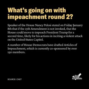 Andrea Bowen Instagram - Here’s a picture of me being photographed by the lovely @kateromeropics and while we’re in the realm of black & white, let’s talk about the impeachment of Donald Trump. ⁣⁣
⁣⁣
Swipe through for a very clear and concise explanation of why it is so important to proceed with impeaching Trump for the 2nd time. ⁣⁣
⁣⁣
2 impeachments in 4 years? That’s gotta be some sort of a record, huh?⁣⁣
Yes, it is. ⁣⁣
Trump will be the only President in our Nation’s history to bear that shame and boy has he earned it.