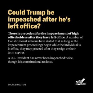 Andrea Bowen Instagram - Here’s a picture of me being photographed by the lovely @kateromeropics and while we’re in the realm of black & white, let’s talk about the impeachment of Donald Trump. ⁣⁣
⁣⁣
Swipe through for a very clear and concise explanation of why it is so important to proceed with impeaching Trump for the 2nd time. ⁣⁣
⁣⁣
2 impeachments in 4 years? That’s gotta be some sort of a record, huh?⁣⁣
Yes, it is. ⁣⁣
Trump will be the only President in our Nation’s history to bear that shame and boy has he earned it.