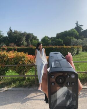 Andrea Kevichusa Instagram - Eternal sunshine, and some Saharan dust.🌤️