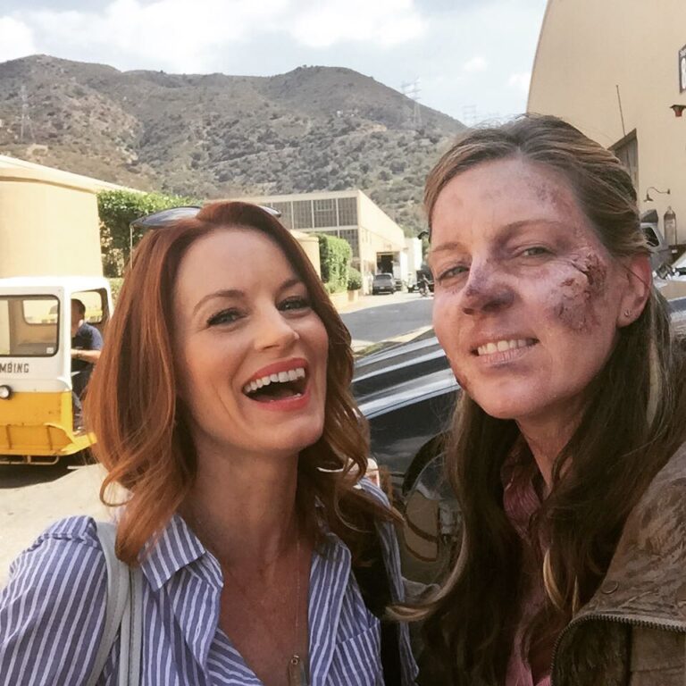 Andrea Parker Instagram - Just two girls sharing make up and skin tips ... #tbt #pll #Ilovelauraleighton