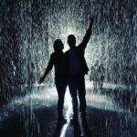 Andrea Parker Instagram – Moved and inspired by the wonder of art and technology colliding in the #RainRoom at #LACMA with my man @empirepix 💞