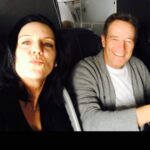Andrea Parker Instagram – I had the profound pleasure of being seated next to the brilliantly talented actor and gentleman  #BryanCranston on my ✈️ home from #NYC 🍎 
#GreatConversation #GreatAdvice #Swoon