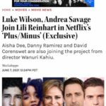 Andrea Savage Instagram - Sure they are super talented, but look at this VERY attractive bunch I get to go work with. 🔥🔥 Add in the incredible @lilireinhart ? I’m sold. Excited for this one! #plusminus @netflix