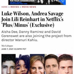 Andrea Savage Instagram - Sure they are super talented, but look at this VERY attractive bunch I get to go work with. 🔥🔥 Add in the incredible @lilireinhart ? I’m sold. Excited for this one! #plusminus @netflix