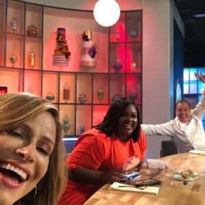 Andrea Savage Instagram - Guys! The new season of @nailedit is out today on @netflix !! And what?? I am guest judging on episode one with my friend @nicolebyer and my new friend @jacquestorres I have been a fan of the show for years and had. So. Much. Fun. This might be the first thing my daughter is actually allowed to watch me in! Now streaming! #season5 #nailedit