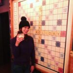 Andrea Savage Instagram - Some things just feel right. @batsonrivermaine #all7 #bingo #maine #scrabble (also my daughter does not enjoy me as her mother right now 🤣) #happyholidays 🎄