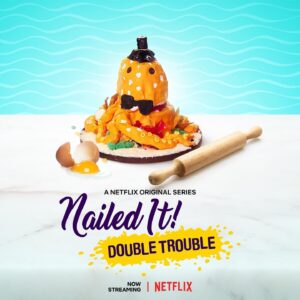 Andrea Savage Instagram - Guys! The new season of @nailedit is out today on @netflix !! And what?? I am guest judging on episode one with my friend @nicolebyer and my new friend @jacquestorres I have been a fan of the show for years and had. So. Much. Fun. This might be the first thing my daughter is actually allowed to watch me in! Now streaming! #season5 #nailedit