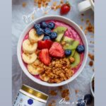 Andrea Verešová Instagram – And whats your favorite breakfast? 
 Najlepší štart do nového dňa. Milujem 🫶
Teraz zľava na kopny olej – premiovy CBD 30% s kodom “POHODA “

#collagen #fruit #musli #beststartoftheday #healthyfood #energy @naiadabeauty
