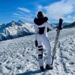 Andrea Verešová Instagram - In my element 🤍🎿✌️ #mountainbaby #ski #snow #sun and #fun 🫶