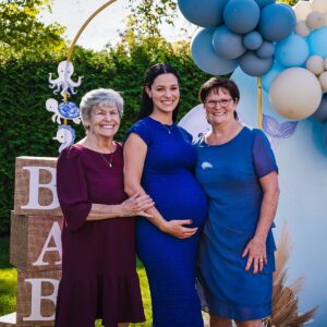 Andréanne Moran Instagram - Souvenirs du shower de bébé Tommy 💙 

🎈 - @fetepouremporter 
🎂 - @vero.gato 
📸 - @unikphotodesign
