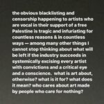 Andreja Pejić Instagram - I stand with @susansarandon @jennaortega @melissabarreram @rogerwaters Please swipe left for the part about “Mecca of toothless liberal orthodoxy” compliments of @diet_prada