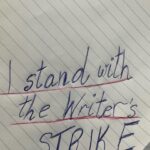 Andreja Pejić Instagram - Swipe left left for important words from Hong Jian of the @worldsocialistwebsite about the history of writer’s struggles and a union bureaucracy not on the side of it’s workforce, in this case the “Writer’s Guild Of America” (WGA) Why are we not taught this history in schools?