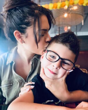 Angélica Celaya Instagram - Mis ojos, mi corazón, mi vida, mi todo. Mi Ángel Alessandro 💛