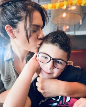 Angélica Celaya Instagram - Mis ojos, mi corazón, mi vida, mi todo. Mi Ángel Alessandro 💛