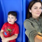 Angélica Celaya Instagram - La cara de Alessandro lo dice TODO 😂 si mi amor esta es tu madre. No hay devoluciones. Pero te prometo que nuestro tiempo será divertido ! 😜