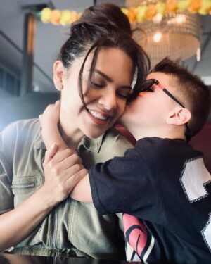 Angélica Celaya Instagram - Mis ojos, mi corazón, mi vida, mi todo. Mi Ángel Alessandro 💛