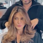 Angélica Celaya Instagram - Balayage Brunette Vanilla @angelicacelaya1 🤎💛🧡🤎💛🧡 #Color by @eguzmann #hairstyles by @johaestilista @olaplex @olaplexenespanol @trussmiami @trussmiamisales @kust_us #balayage #brunettebalayage #brunette #highlights #armandeusbrickell #angelicacelaya