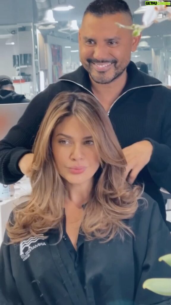 Angélica Celaya Instagram - Balayage Brunette Vanilla @angelicacelaya1 🤎💛🧡🤎💛🧡 #Color by @eguzmann #hairstyles by @johaestilista @olaplex @olaplexenespanol @trussmiami @trussmiamisales @kust_us #balayage #brunettebalayage #brunette #highlights #armandeusbrickell #angelicacelaya