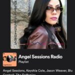 Angel Sessions Instagram – Shout out to @spotify 🩵🩵🩵 Listen to my music Angel Sessions, on #Spotify the amazing Spotify to stream music hearing your favorite artists!🩵💙