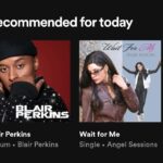 Angel Sessions Instagram – Shout out to Spotify for Artist for this great news today!  My single  Wait For Me is recommended on Spotify! @rnbsouleffect_tv @rodatlas69 @itsjustdella @hmmawards @harveymasonjr @recordingacademy #hot #history #music @clubmtvfanpage #soexcited😍